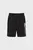 Мужские черные шорты text logo sweatshort