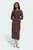 Женское коричневое платье ALL SZN Winterized Long