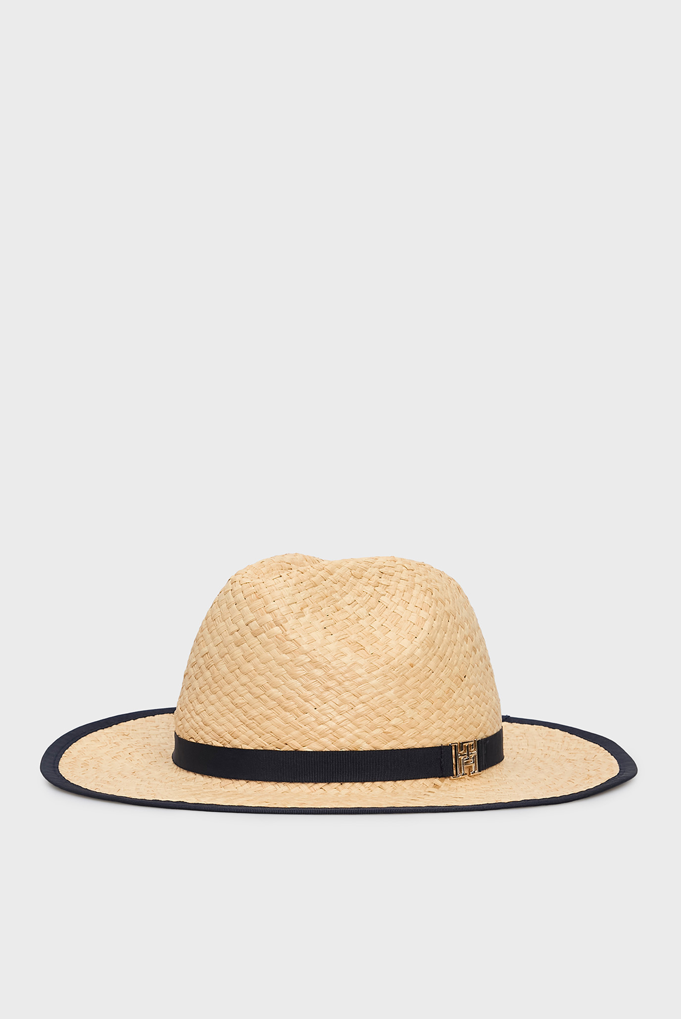 Женская соломенная шляпа BEACH SUMMER STRAW FEDORA 1