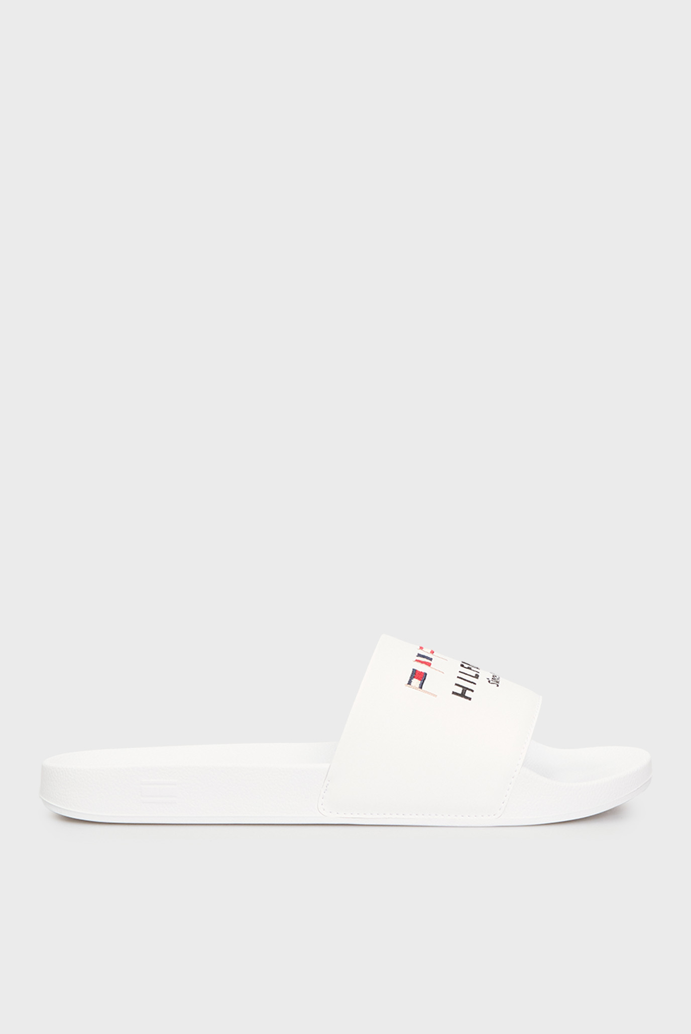 Мужские белые слайдеры FLAGS Белый 44 Tommy Hilfiger FM0FM05431 Мужские белые слайдеры FLAGS Белый 44 Tommy Hilfiger FM0FM05431