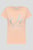 Жіноча персикова футболка