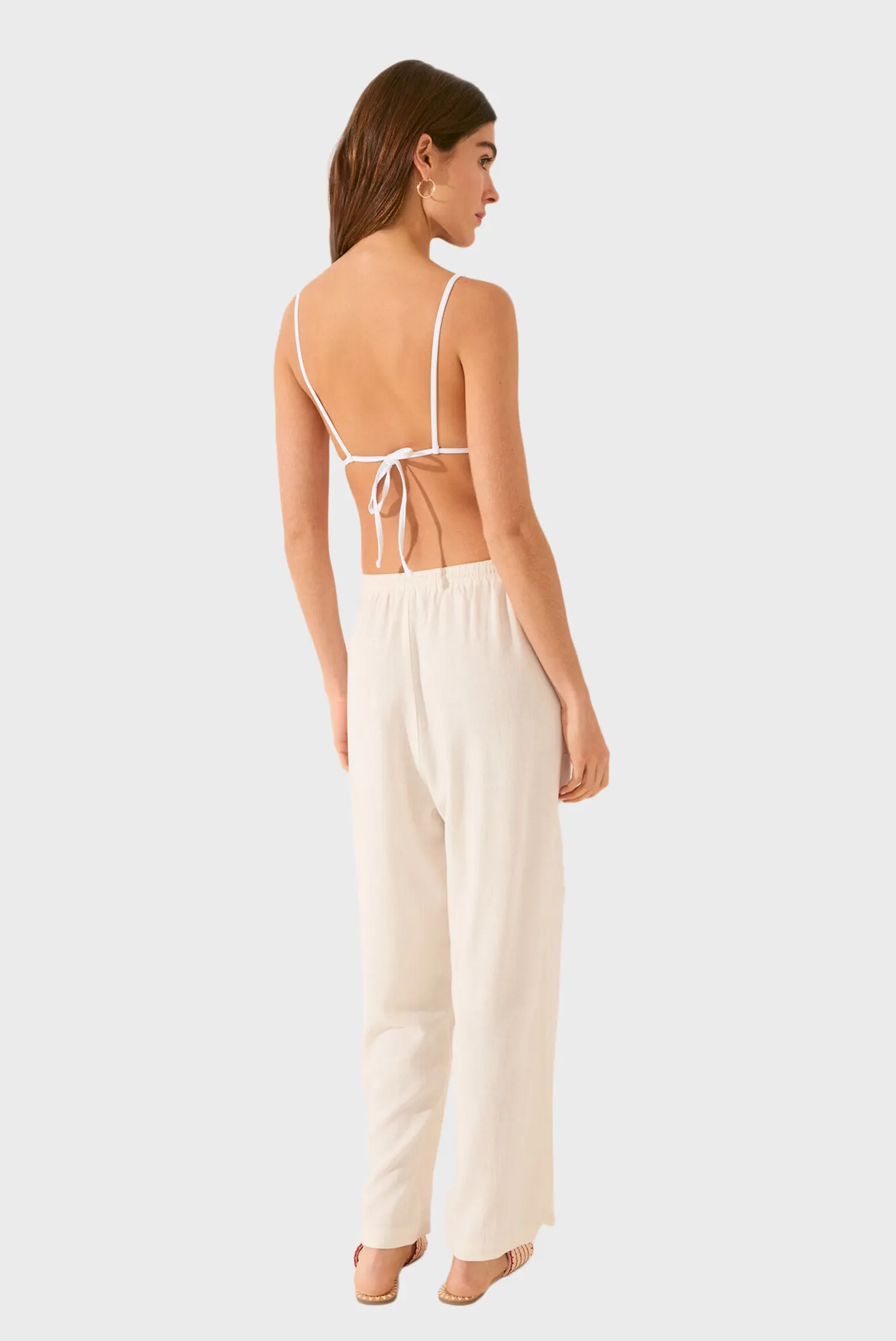 Жіночі білі брюки 3