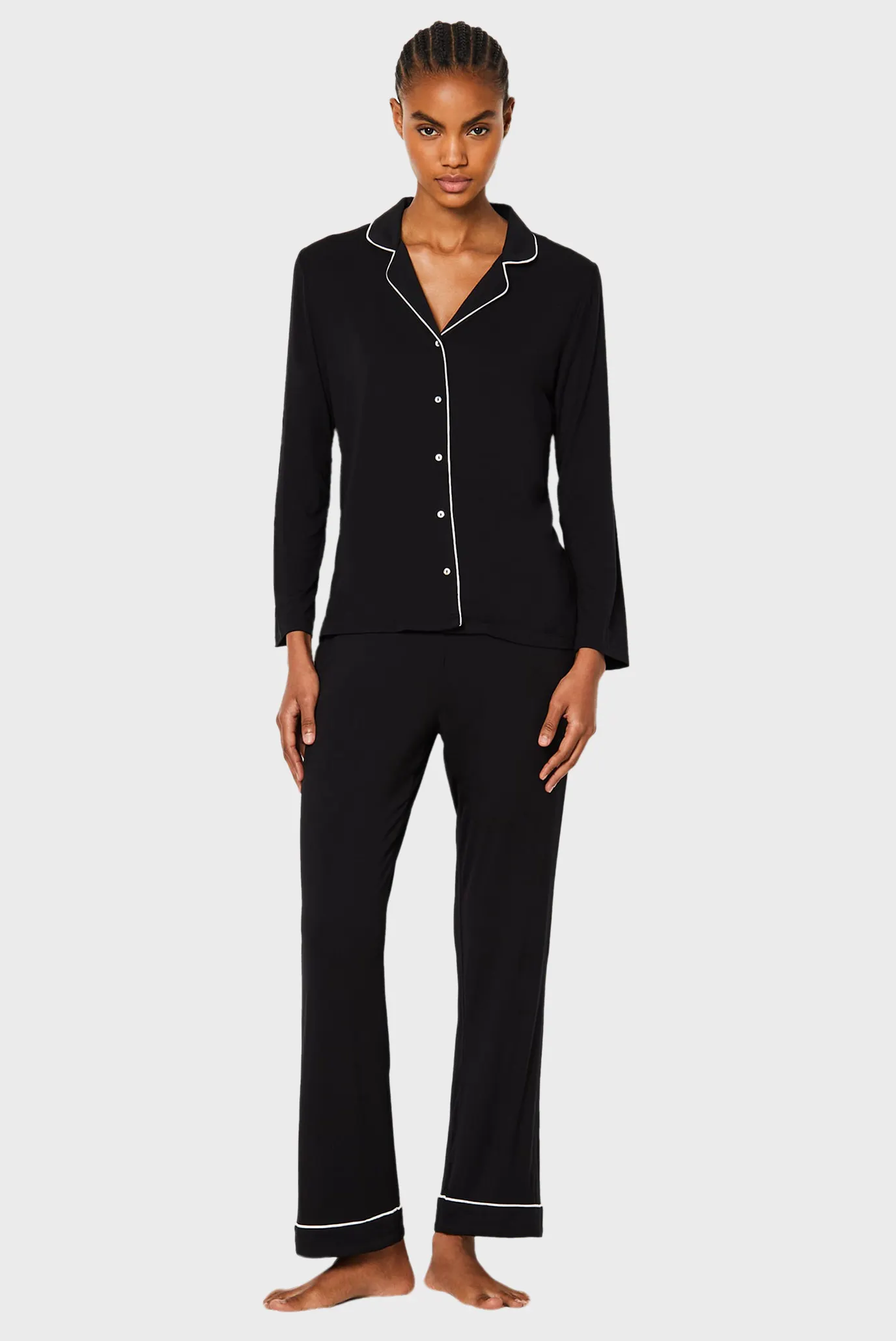 Жіноча чорна сорочка ALBANE 2