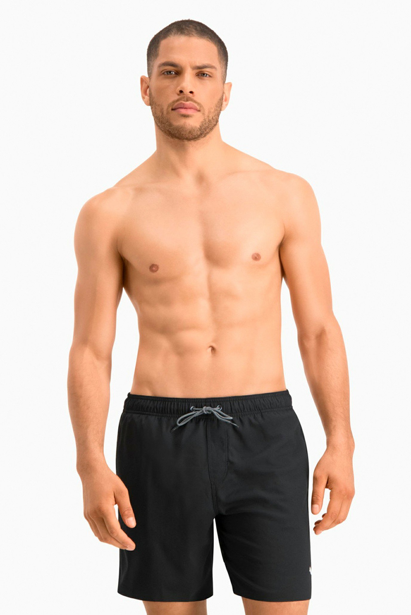 Мужские черные плавательные шорты PUMA Swim Men Medium Length 1