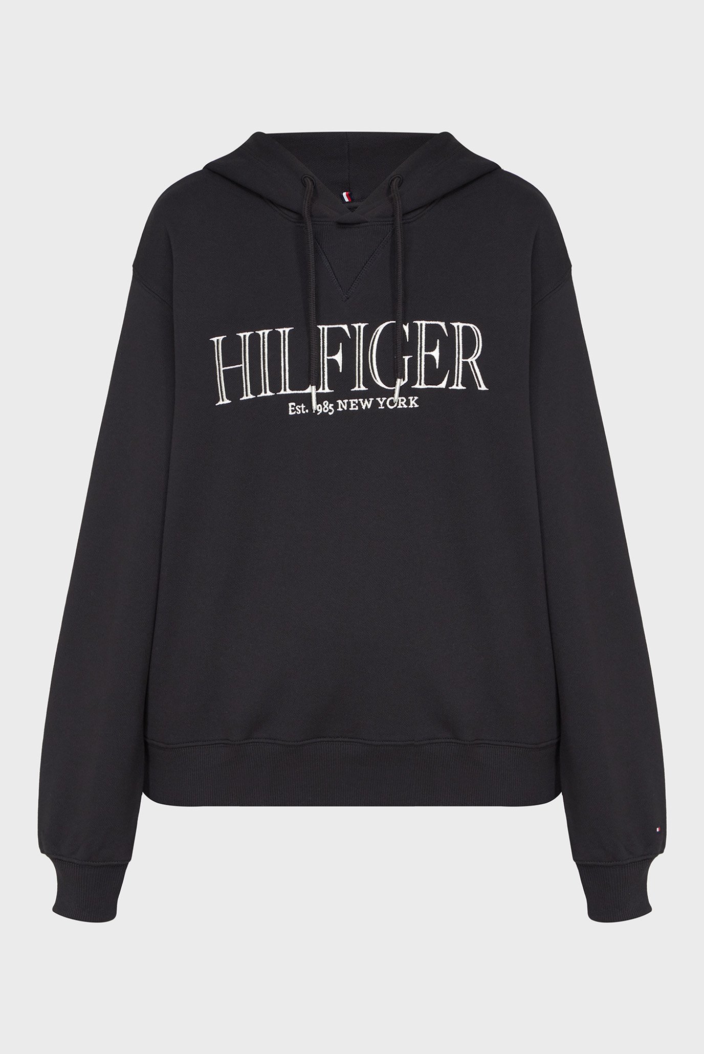 Женское черное худи REG MDN HILFIGER 1