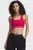 Женский малиновый топ Crossback Mid Bra