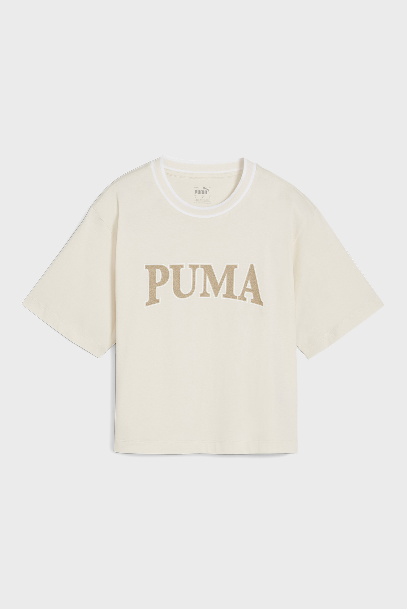 Женская белая футболка PUMA SQUAD Women's Graphic Tee 1