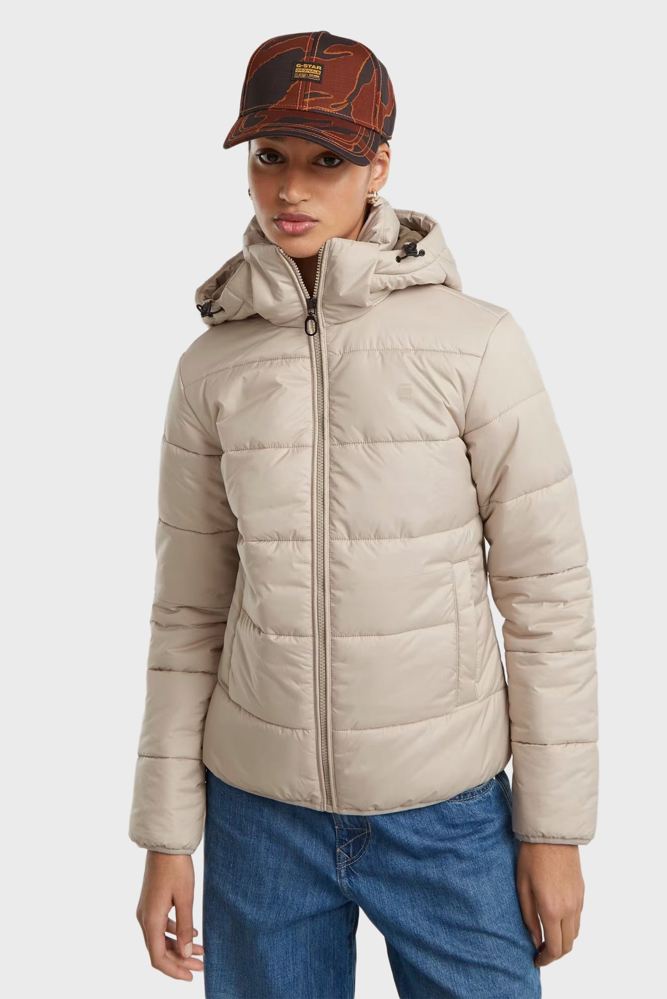 Женская бежевая куртка Meefic Бежевый S G-Star RAW D25193,B958 Женская бежевая куртка Meefic Бежевый S G-Star RAW D25193,B958