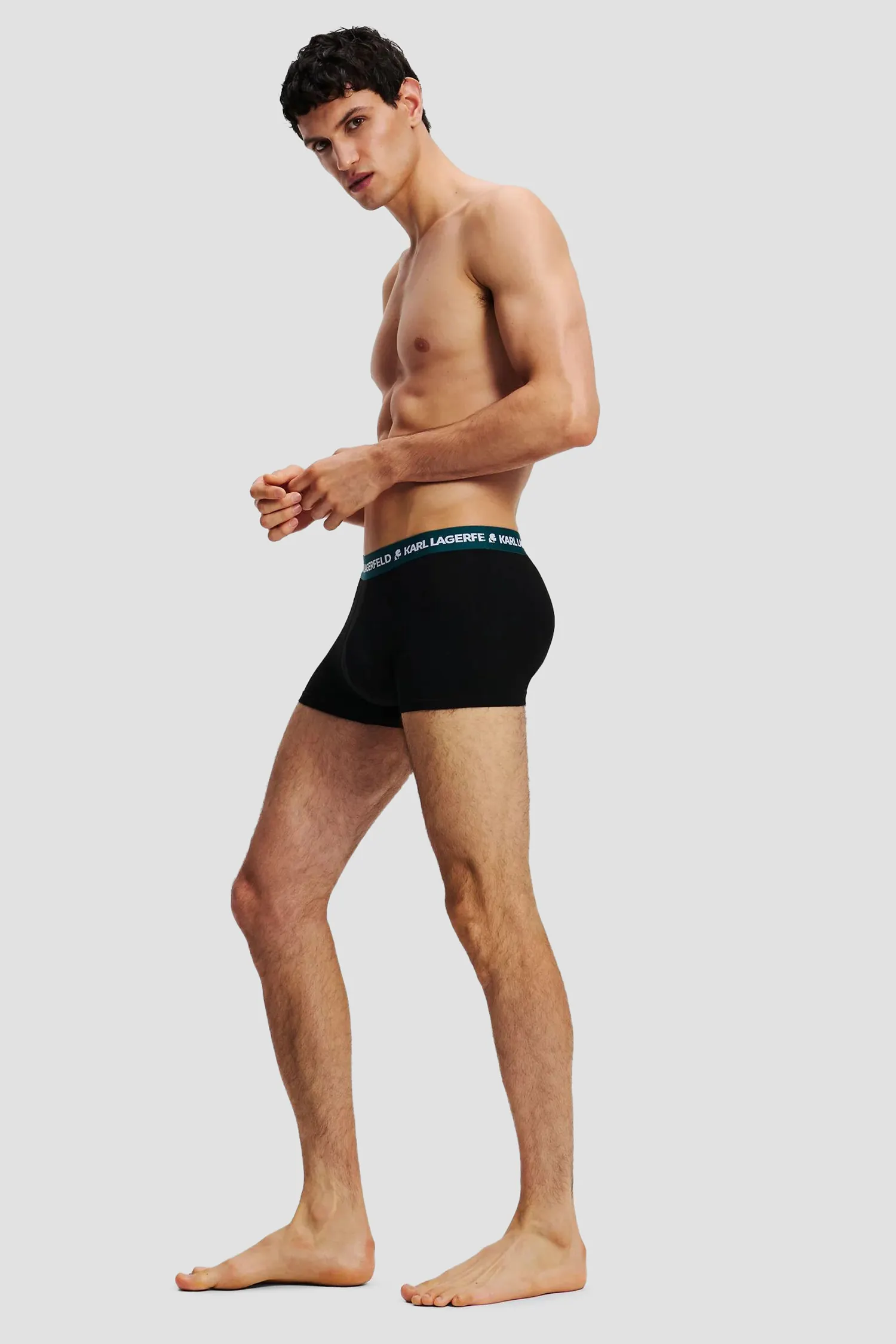 Мужские черные боксеры (3 шт) 4