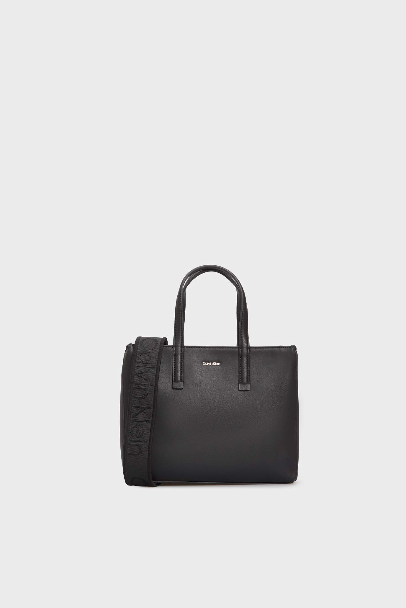 Жіноча чорна сумка CK MUST SMALL TOTE 1