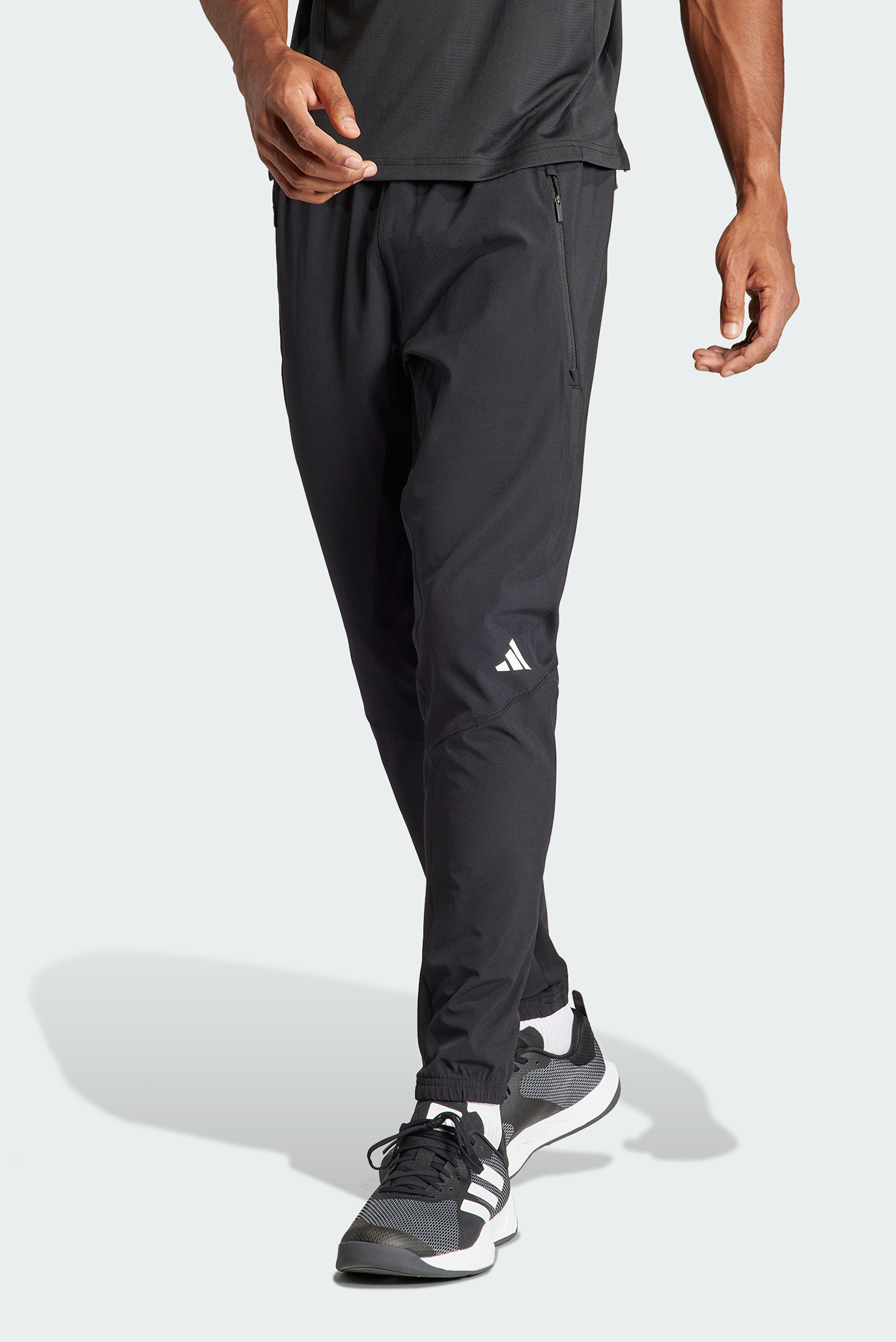 Чоловічі чорні спортивні штани Designed for Training Workout 1
