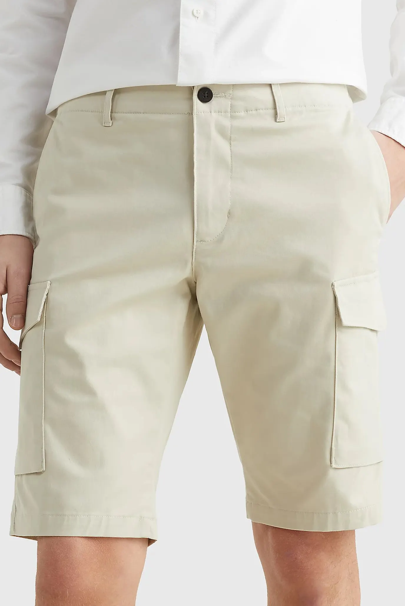 Мужские белые шорты JOHN CARGO 1985 3