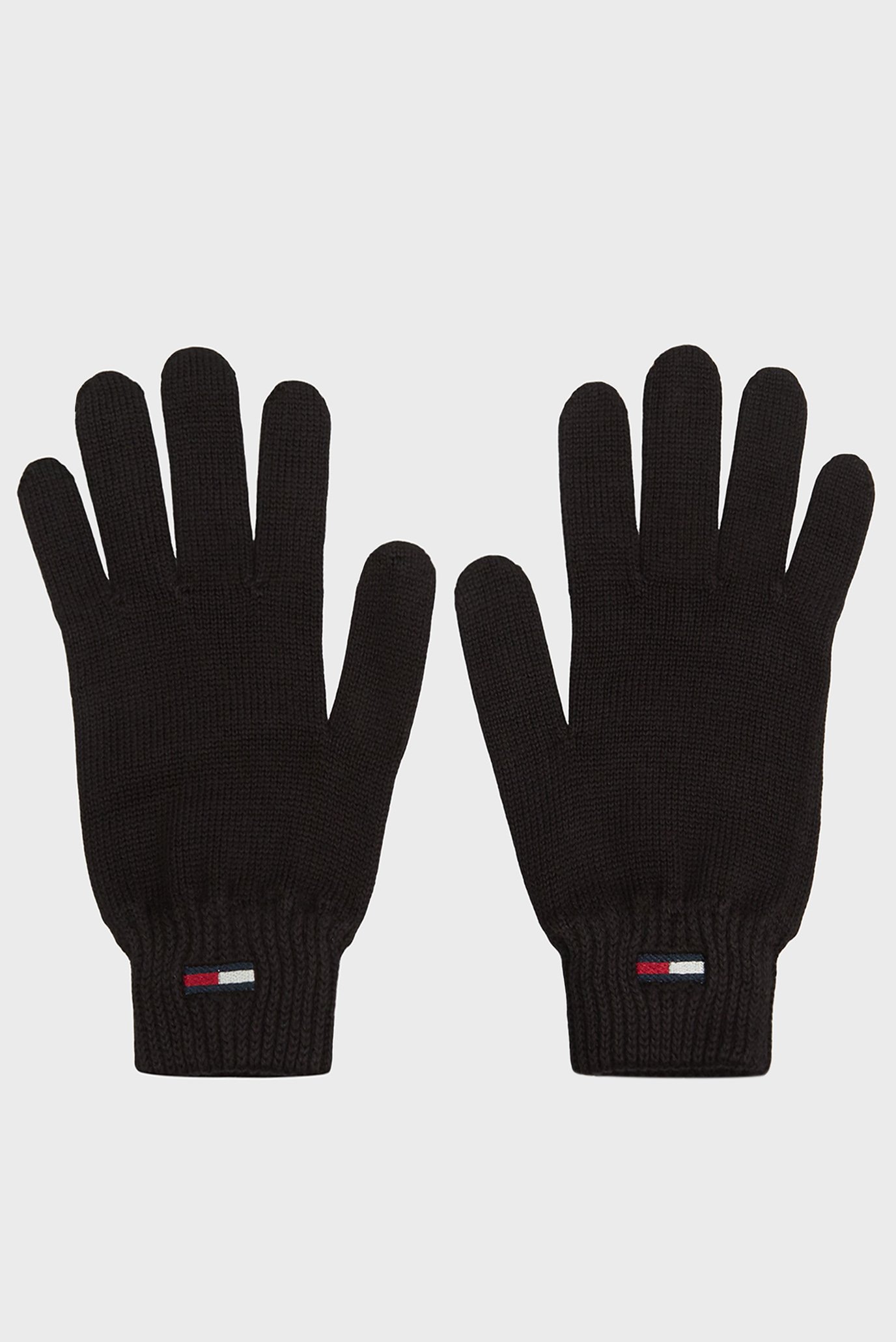 Жіночі чорні рукавички TJW ELONGATED FLAG GLOVES 1