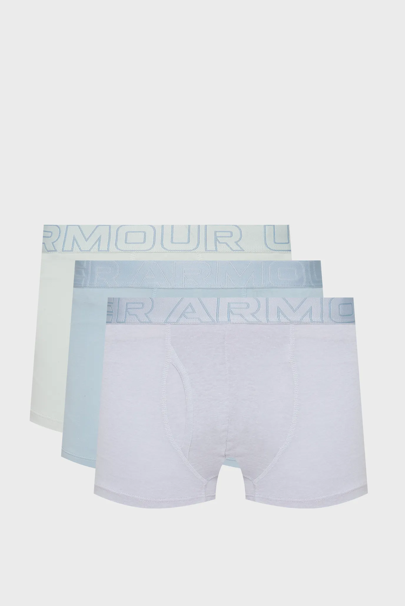 Чоловічі боксери (3 шт) Underwear Boxers UA PERFORMANCE COTTON - SOLID 3 3PK 1