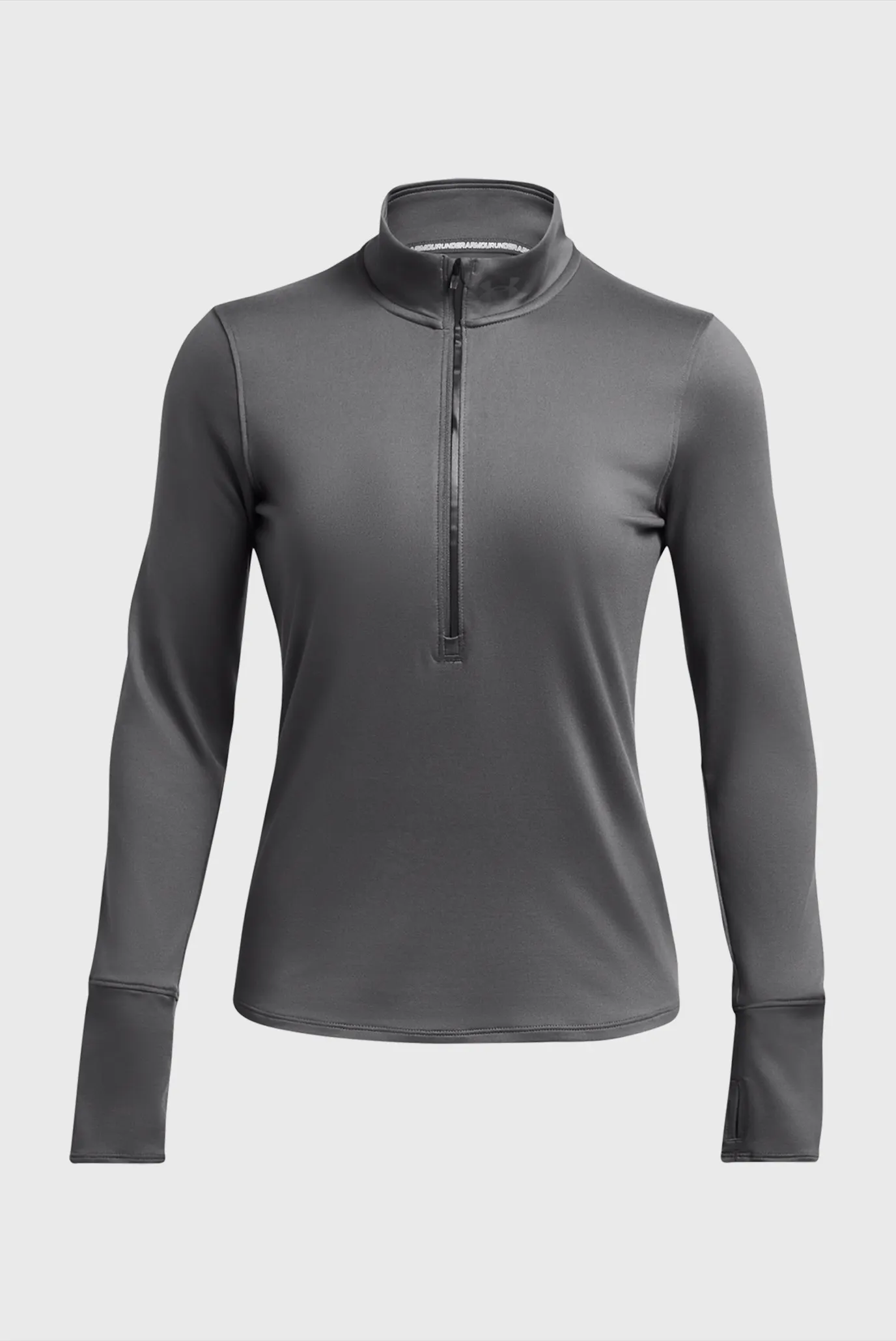 Жіноча сіра спортивна кофта UA Launch Pro Half Zip 4