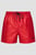 Мужские красные плавательные шорты с узором