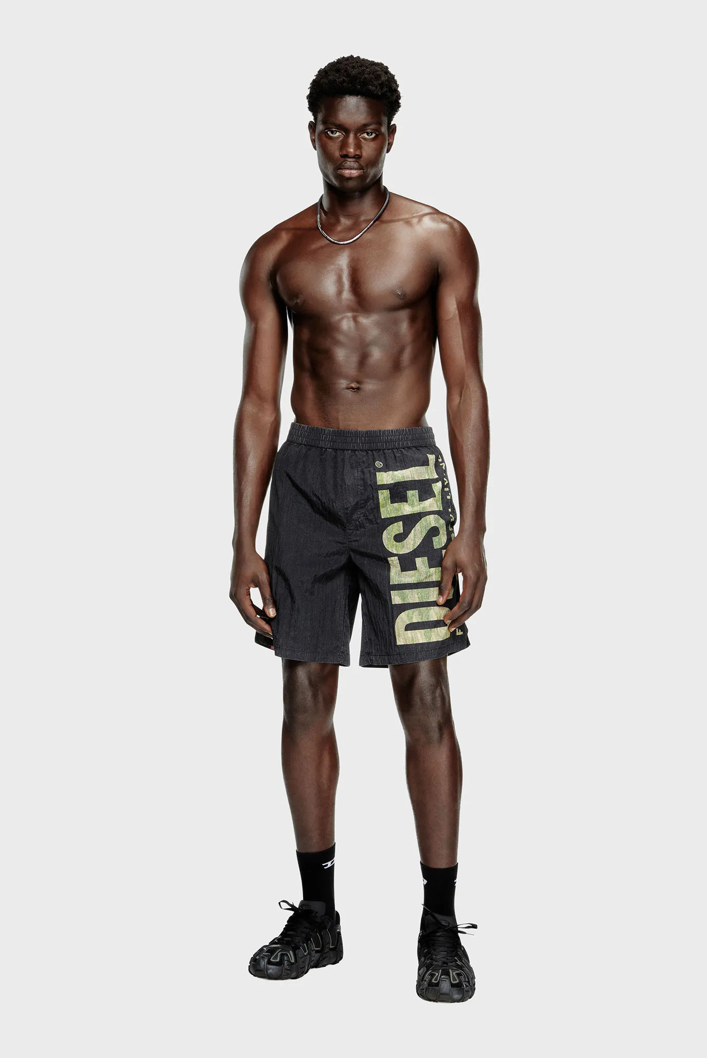 Мужские черные плавательные шорты KEN-37-DNM BOXERS 2