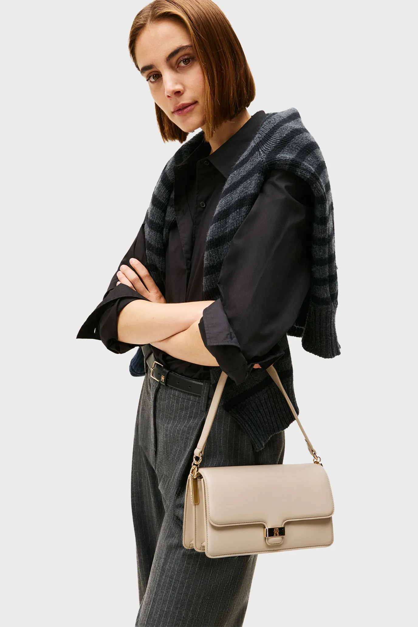 Женская бежевая сумка HERITAGE 2