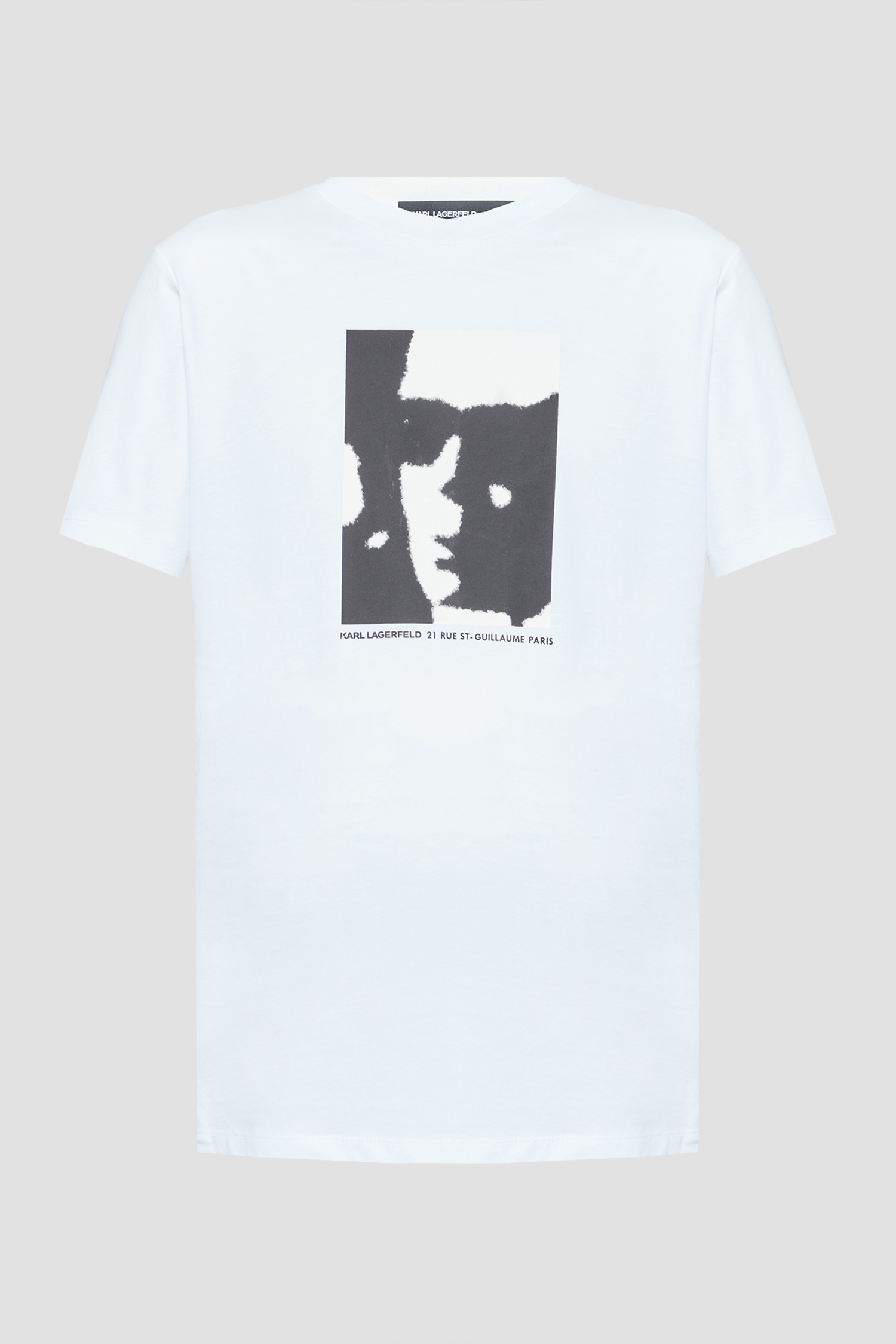 Мужская белая футболка Белый XL Karl Lagerfeld 553225.755034;10 Мужская белая футболка Белый XL Karl Lagerfeld 553225.755034;10