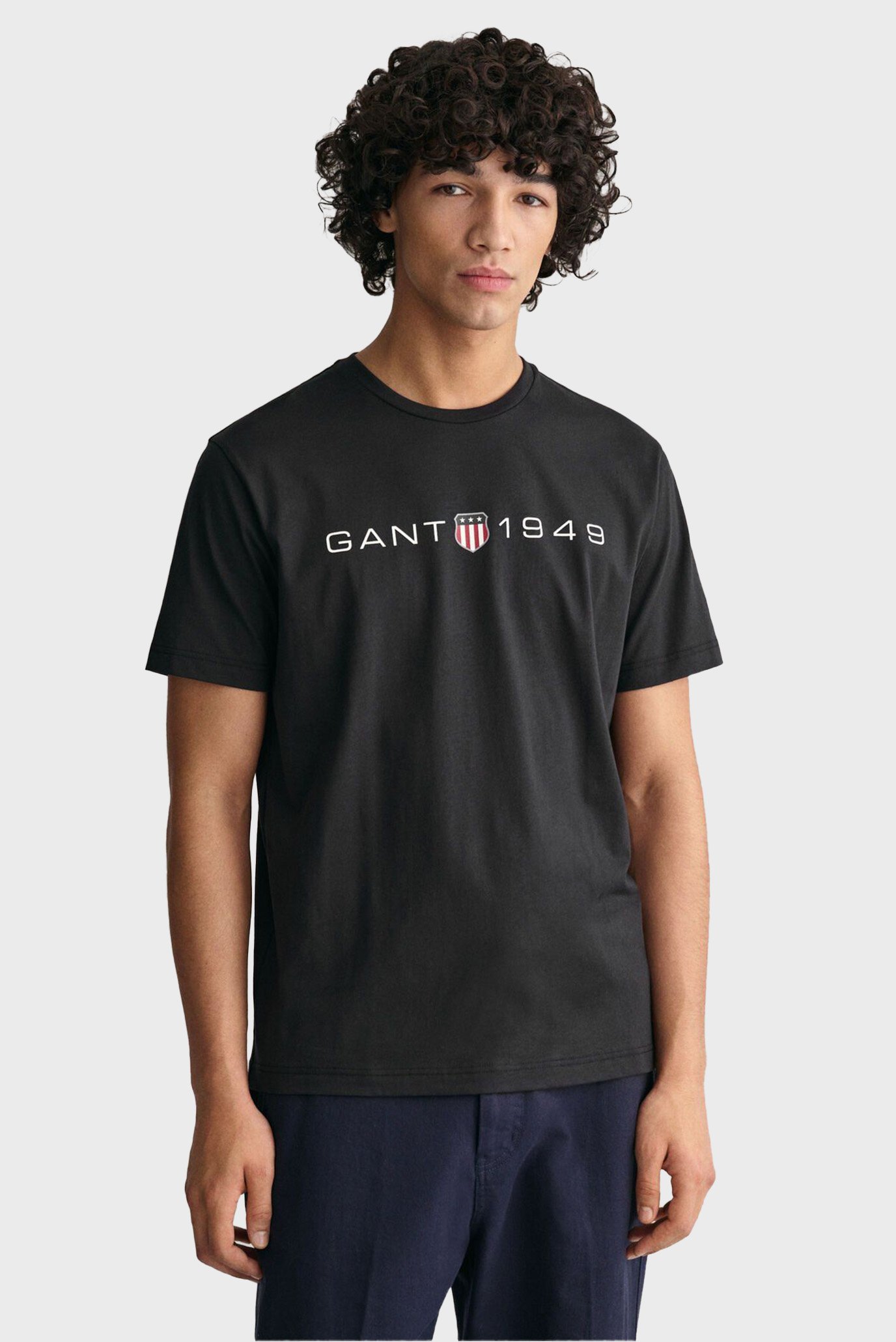 Мужская черная футболка PRINTED GRAPHIC SS 1