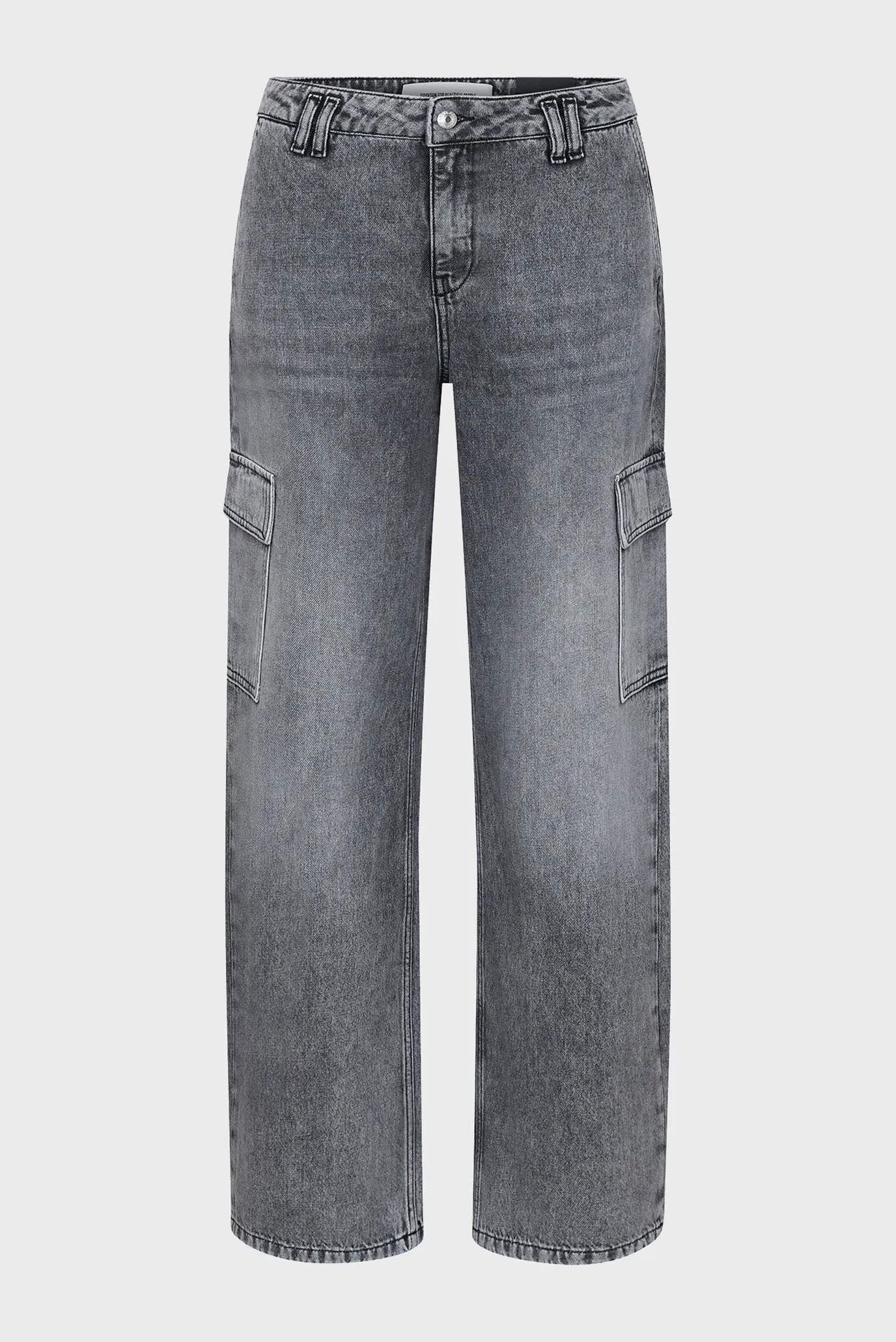 Женские серые джинсы 5