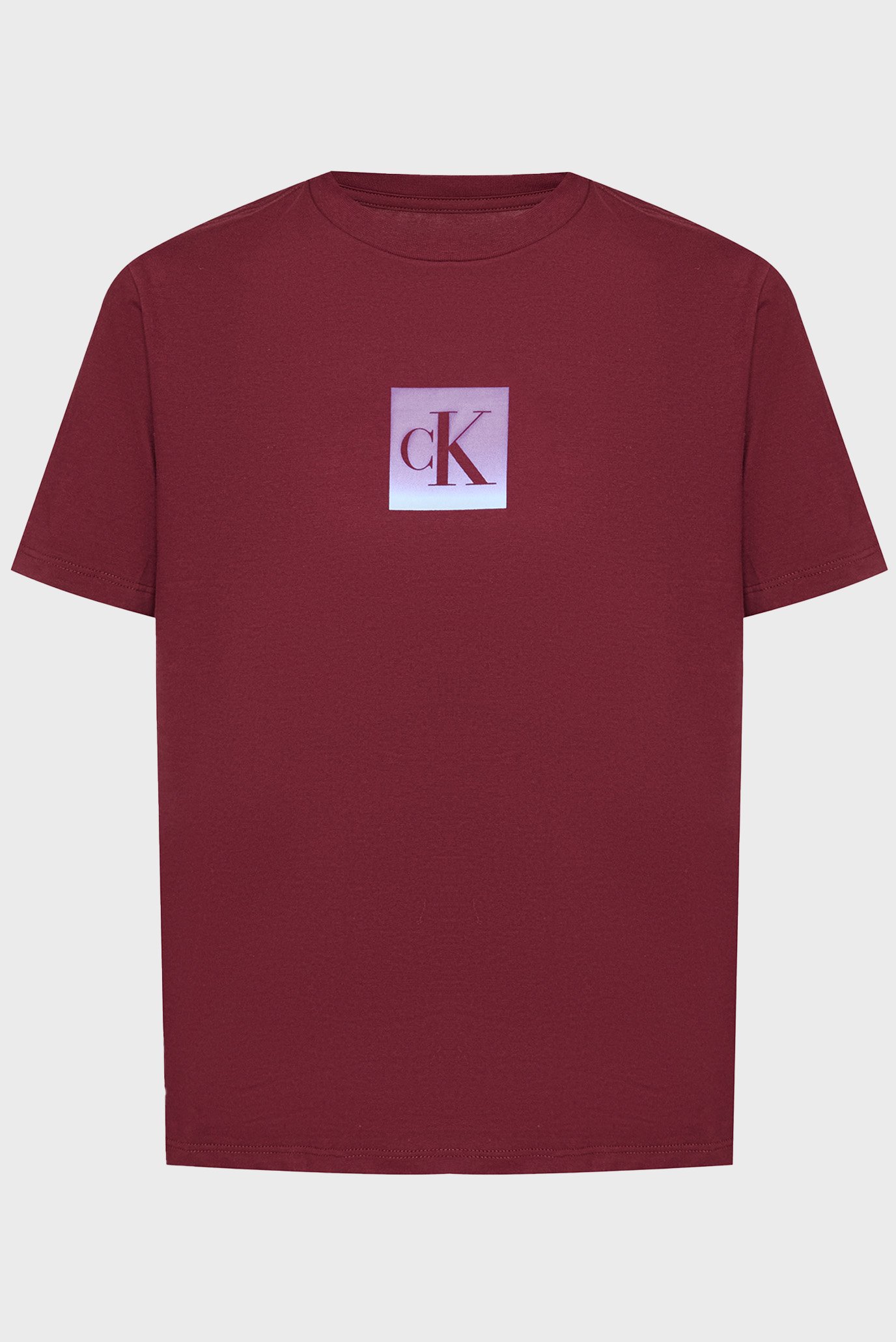 Женская бордовая футболка CLASSIC Бордовый M Calvin Klein Jeans LV047C864G Женская бордовая футболка CLASSIC Бордовый M Calvin Klein Jeans LV047C864G