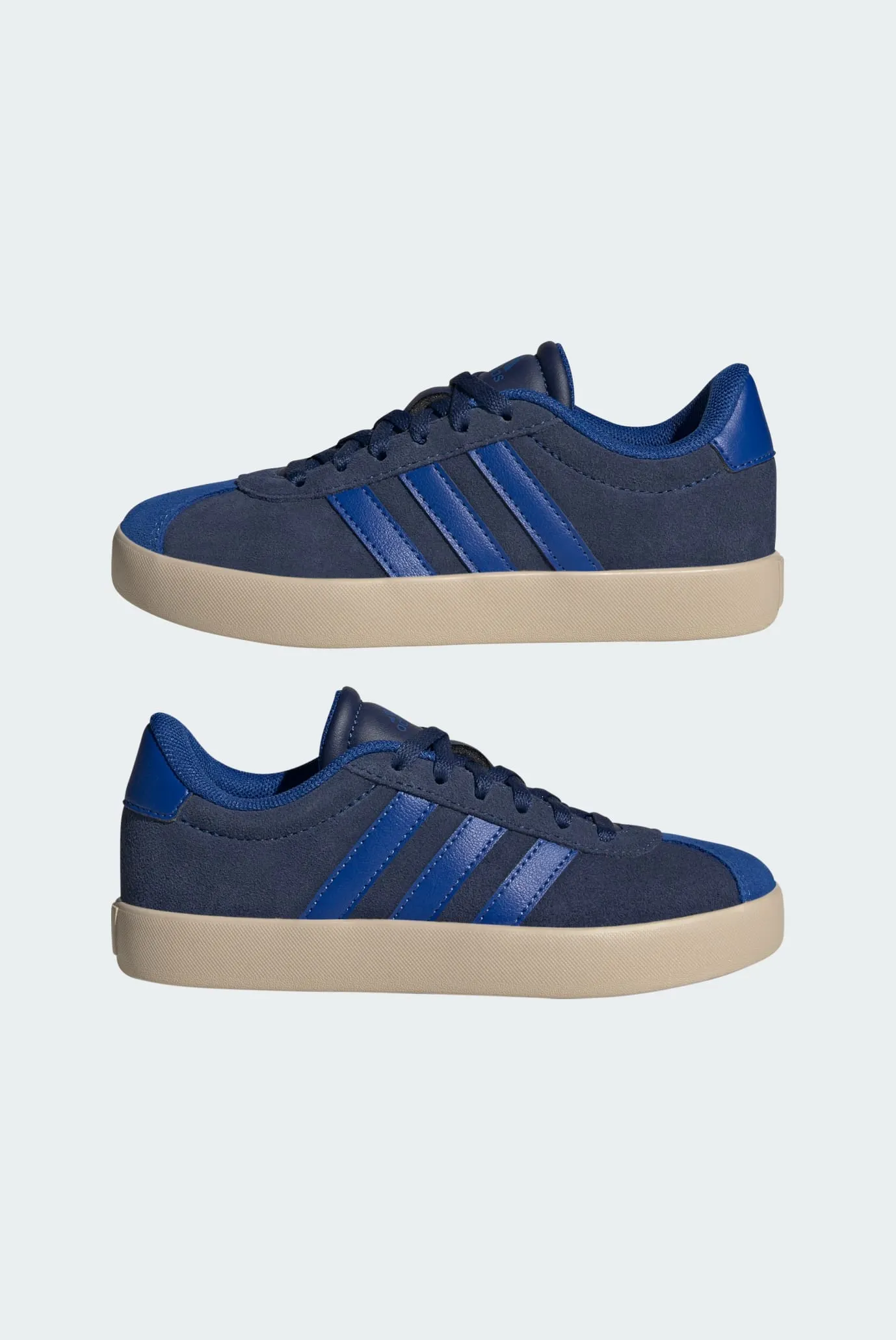 Детские темно-синие замшевые сникерсы VL Court 3.0 Kids 7