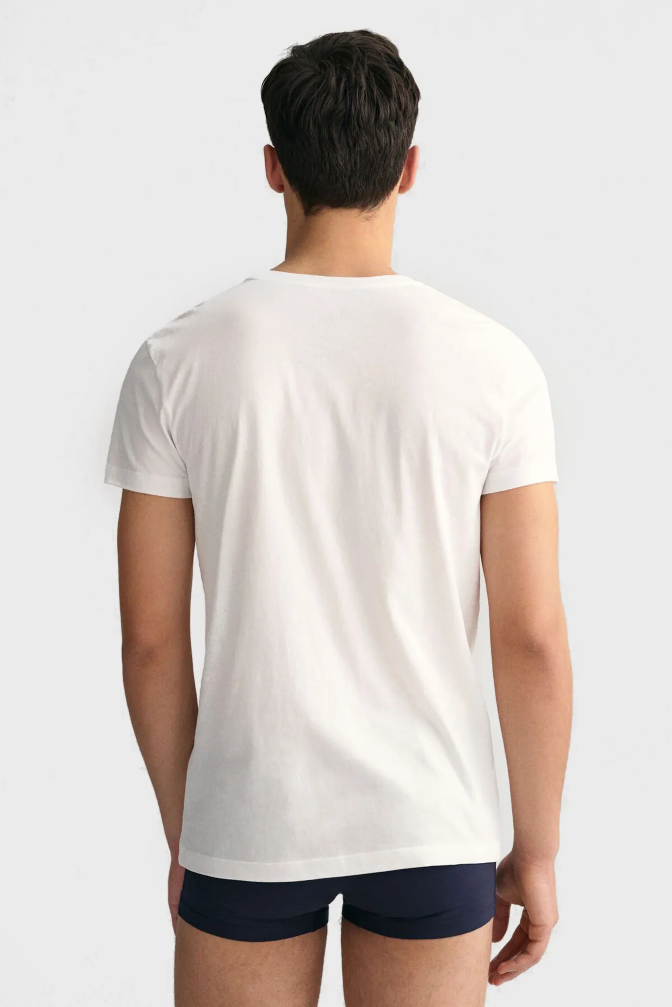 Чоловіча біла футболка (2 шт) 3