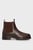 Чоловічі коричневі шкіряні черевики Mateo