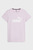 Женская розовая футболка Essentials Logo Women's Tee