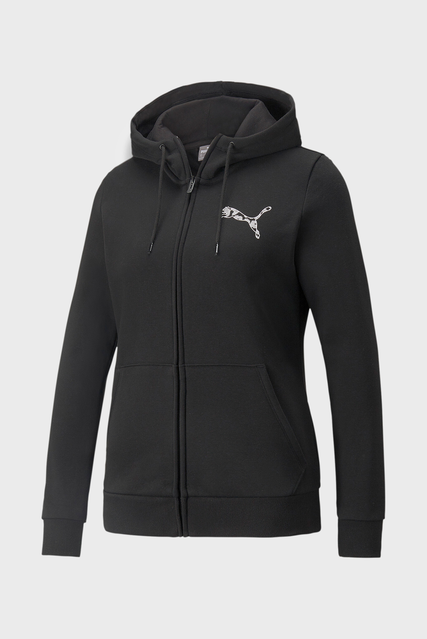 Женское черное худи Full-Zip Women's Hoodie 1