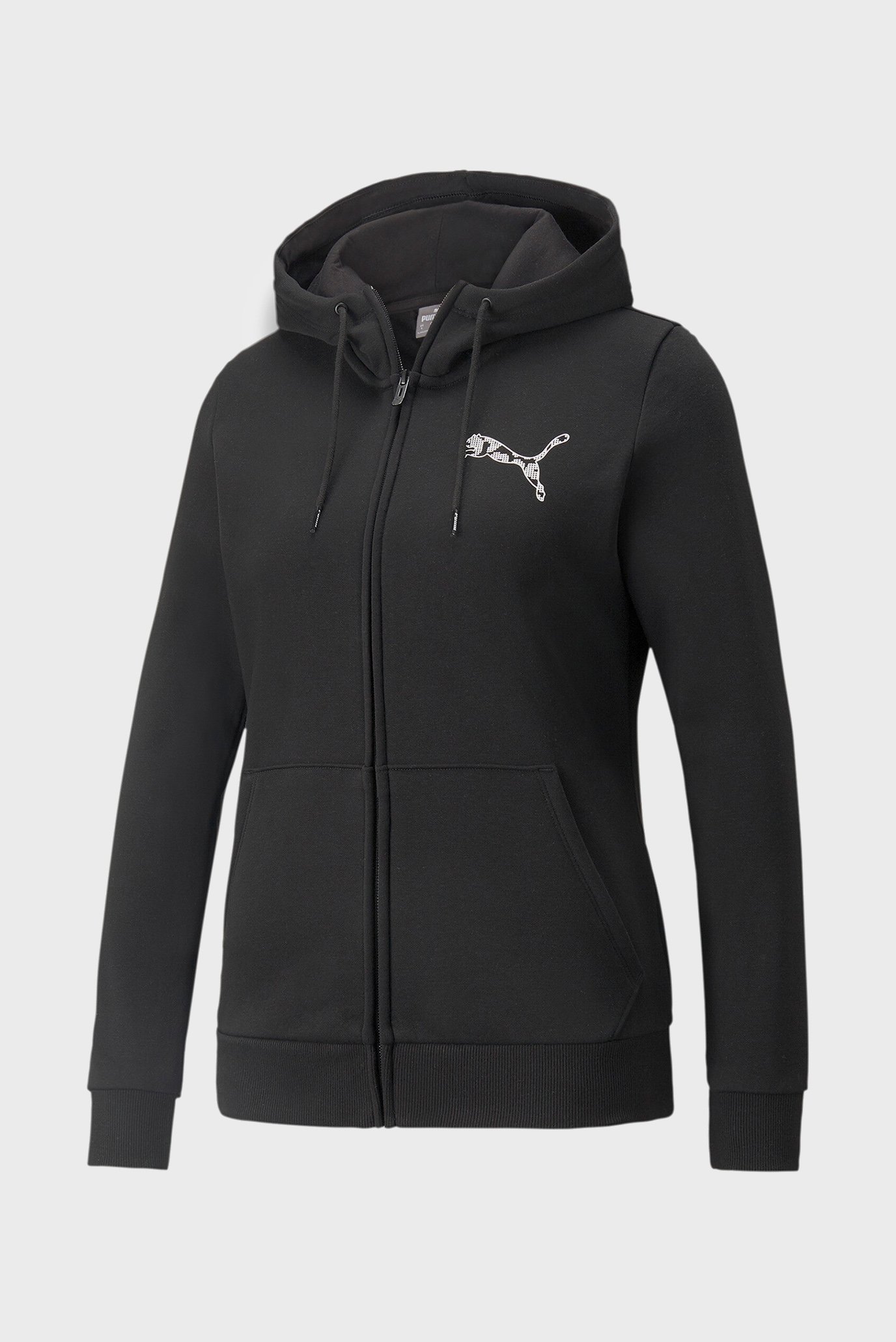 Жіноче чорне худі Full-Zip Women's Hoodie 1