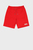Детские красные шорты PCROWN