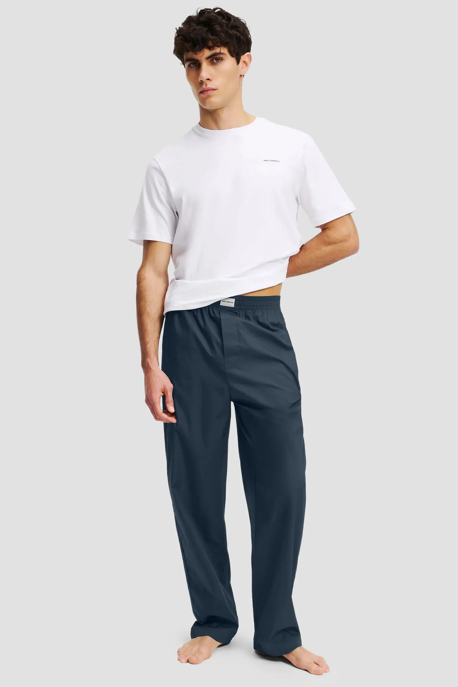 Чоловіча піжама (футболка, брюки) 4