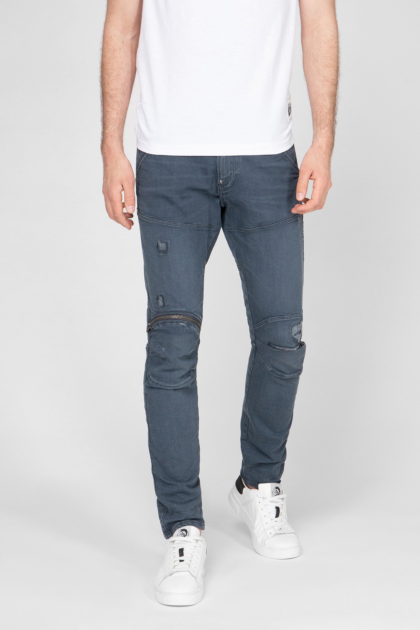 Мужские серые джинсы 5620 3D Zip Knee Skinny Серый 28-32 G-Star RAW D01252,9882 Мужские серые джинсы 5620 3D Zip Knee Skinny Серый 28-32 G-Star RAW D01252,9882
