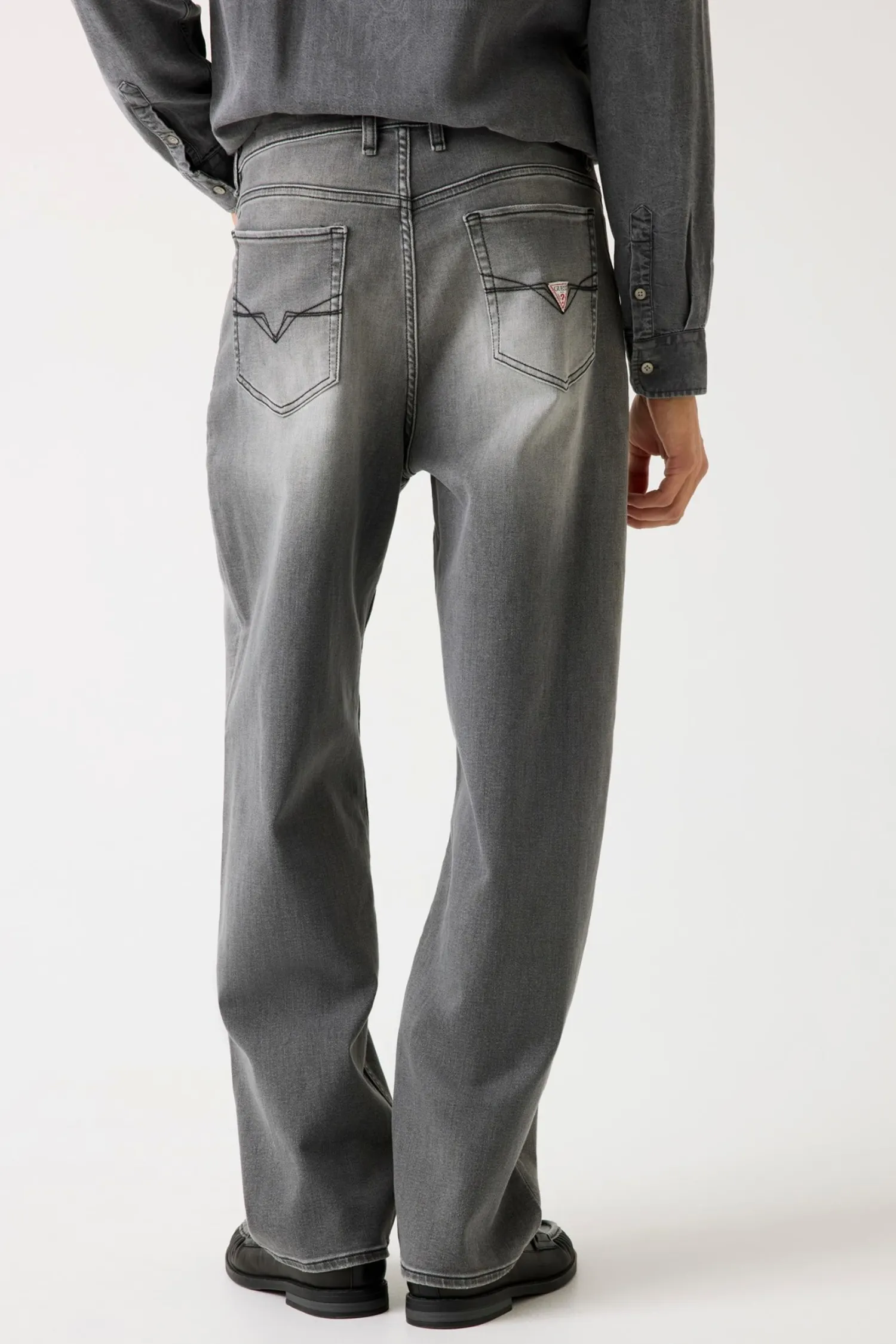 Мужские серые джинсы 3