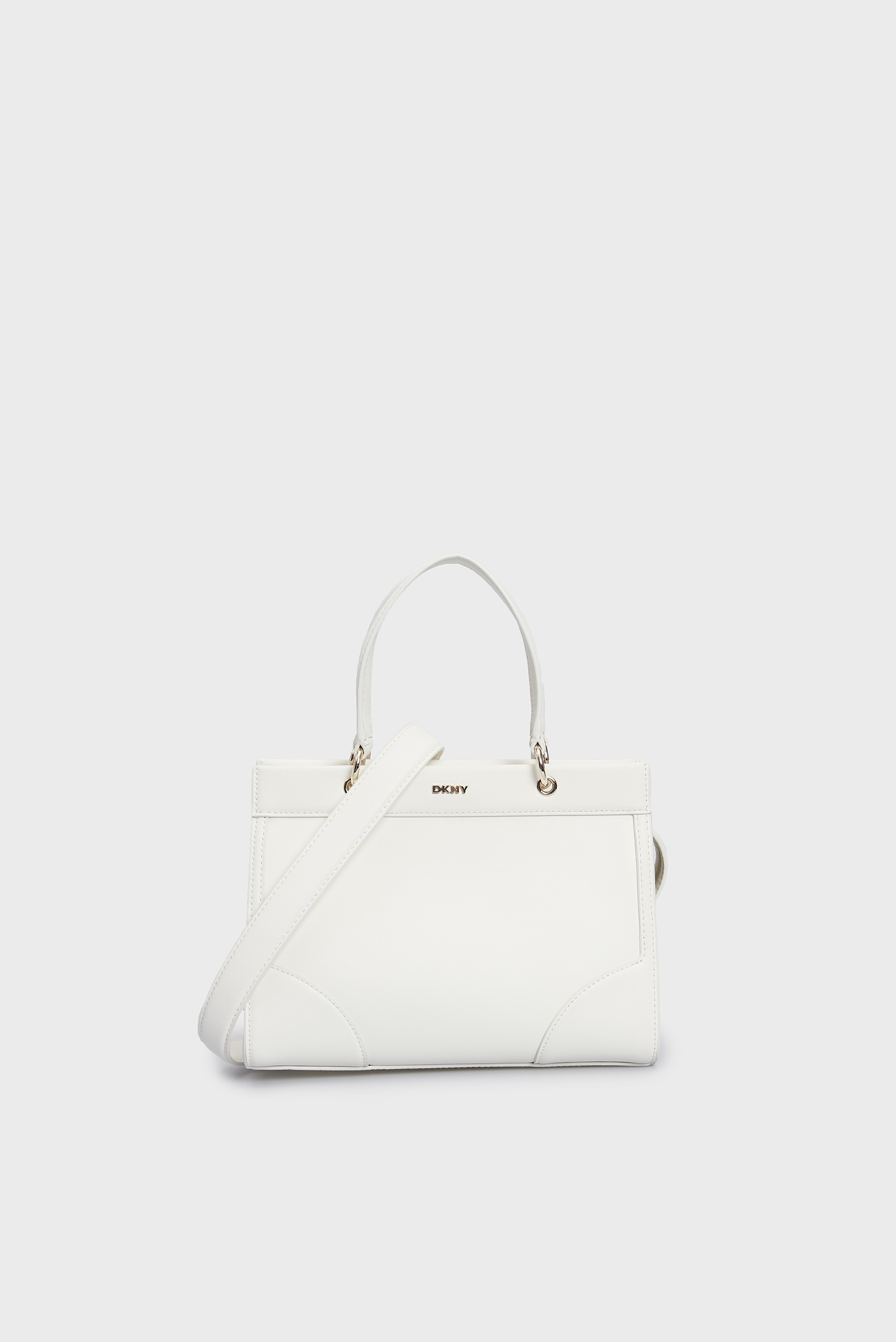Жіноча біла шкіряна сумка GRAMERCY MINI 1