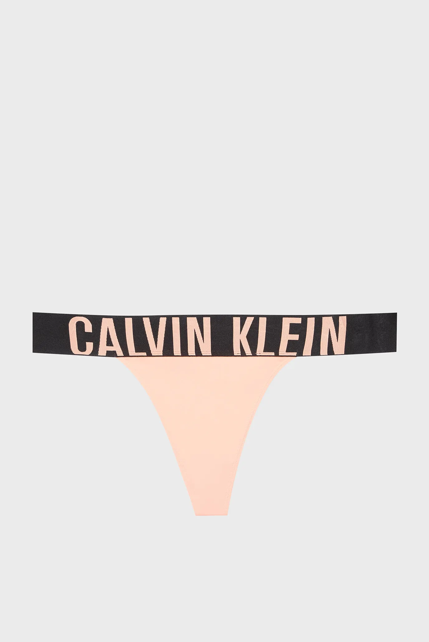 Женские персиковые трусики HIGH LEG THONG 7