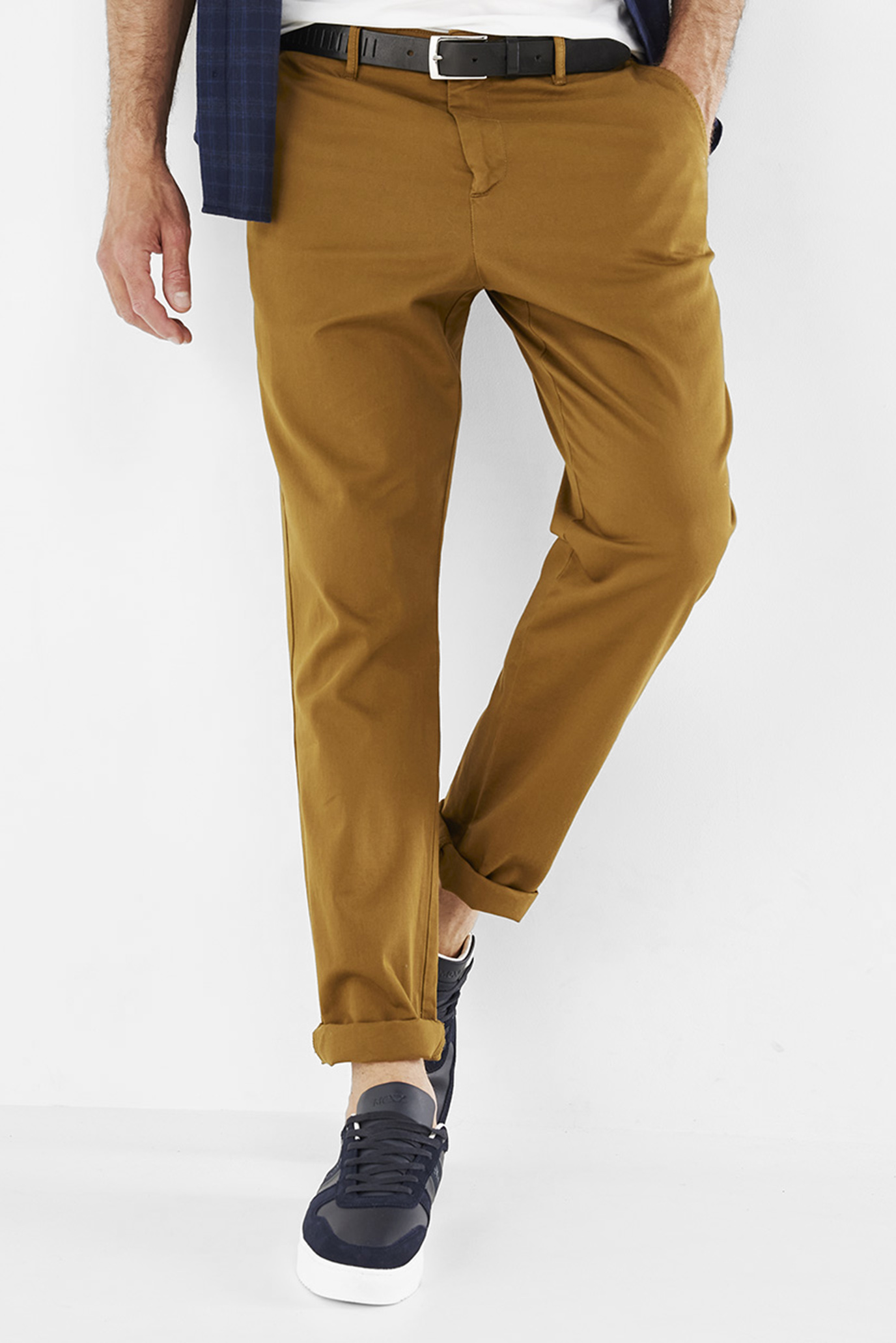 Мужские горчичные чиносы Желтый 33 Mexx TN1205016M