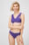 Женский фиолетовый лиф от купальника