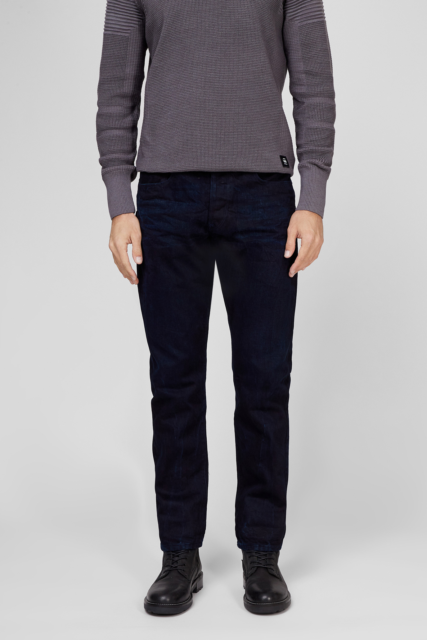 Чоловічі темно-сині джинси 301 Slim Selvedge 1