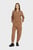 Женский коричневый спортивный костюм (кофта, брюки)