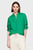Женская зеленая рубашка LINEN RELAXED SHIRT LS