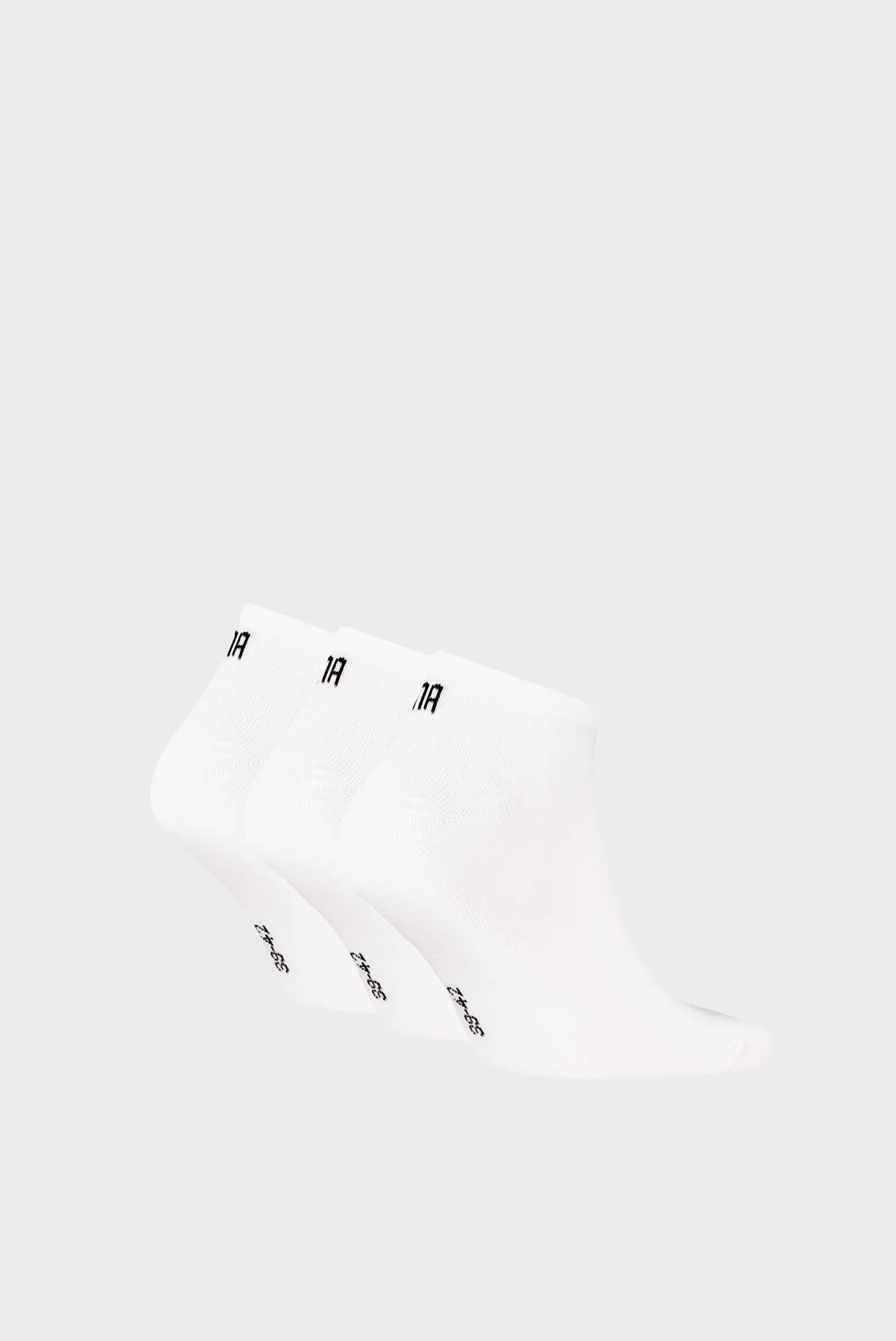Белые носки (3 пары) Sneaker Socks Unisex (3-pack) 2