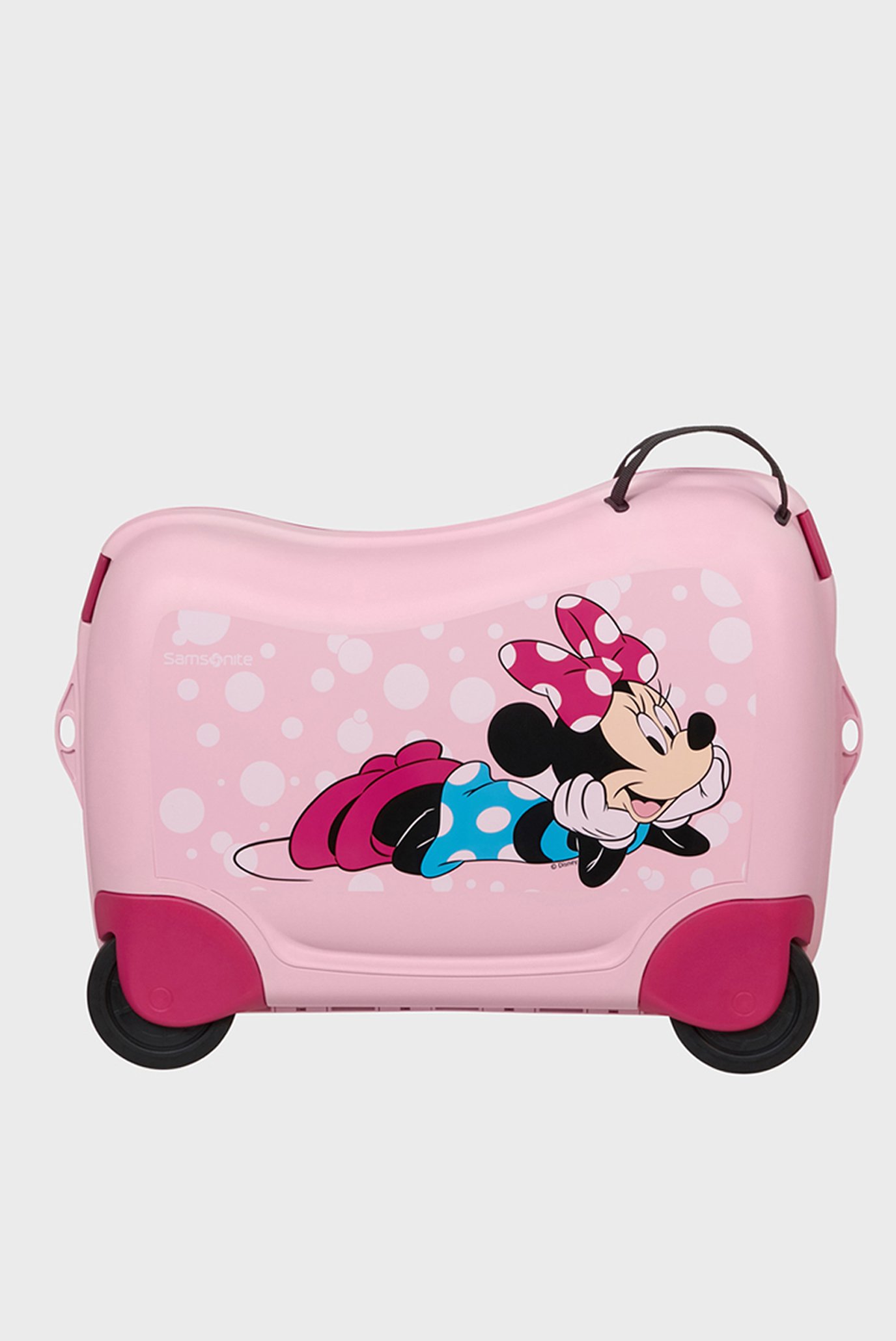 Детский розовый чемодан 52 см DREAM2GO DISNEY MINNIE GLITTER 1