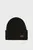 Чорна вовняна шапка