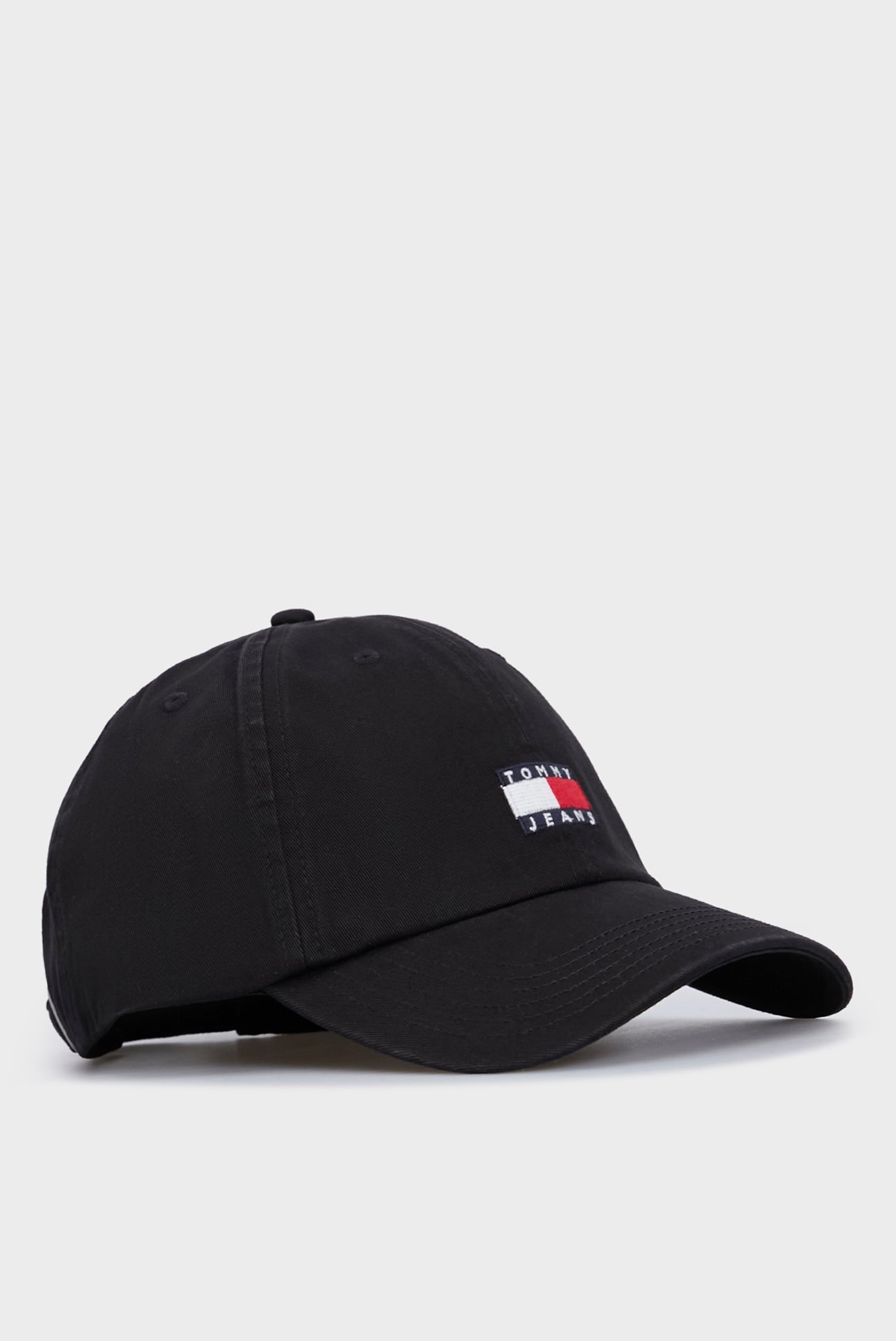 Мужская черная кепка TJM HERITAGE 6 PANELS CAP Черный ONESIZE Tommy Jeans AM0AM12020