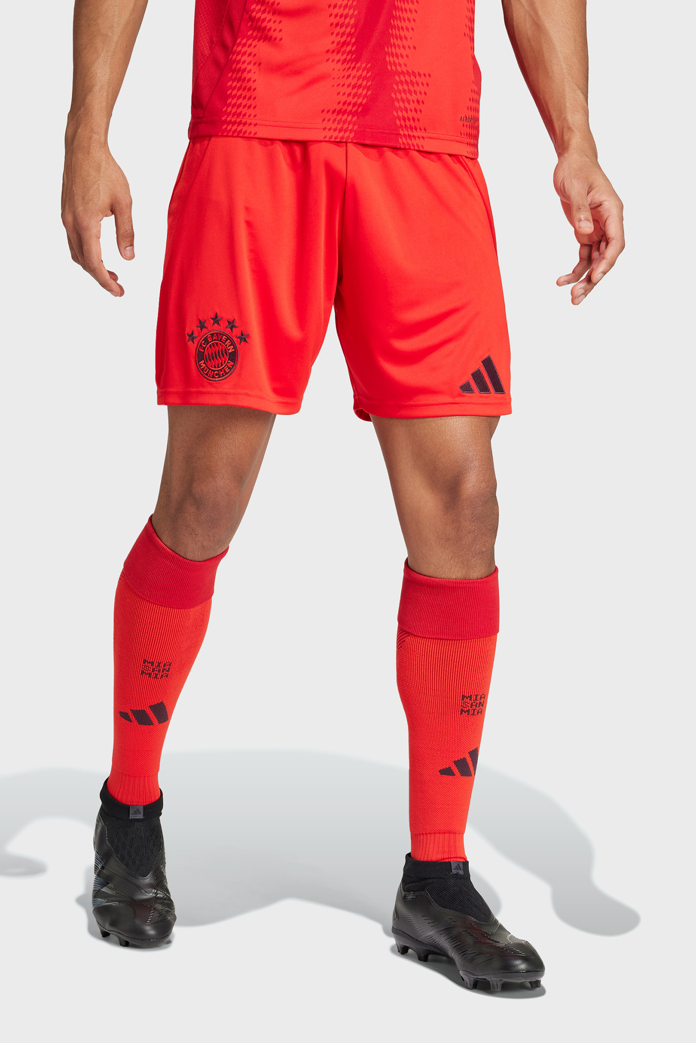 Чоловічі червоні шорти FC Bayern 24/25 Home 1