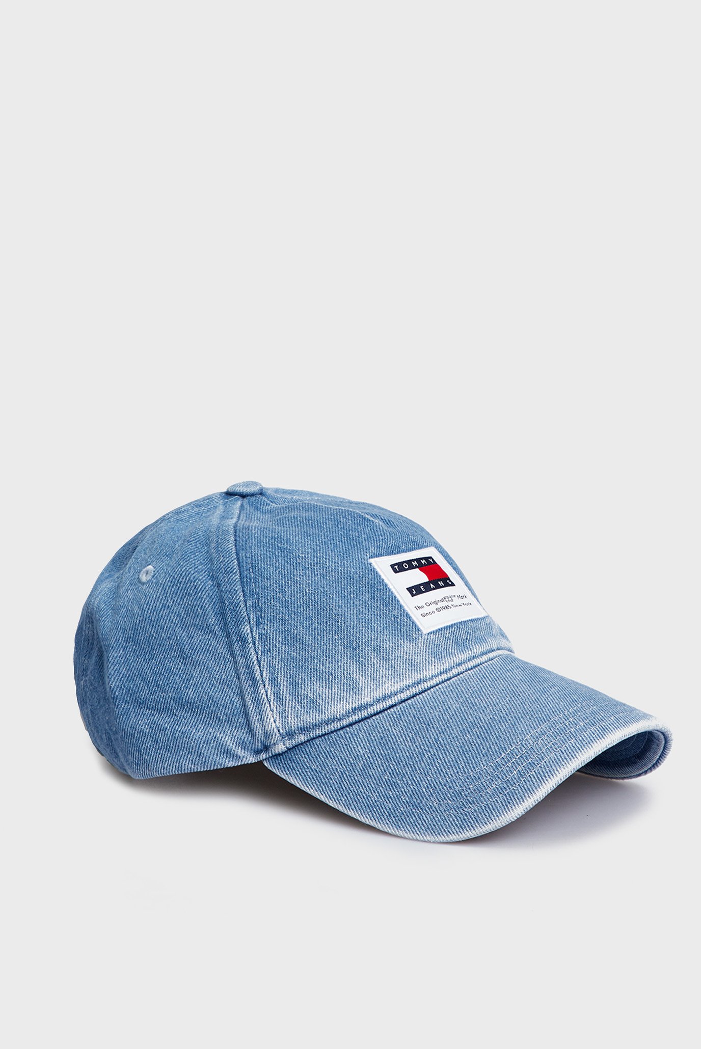 Мужская синяя джинсовая кепка TJM MODERN PATCH CAP DENIM 1