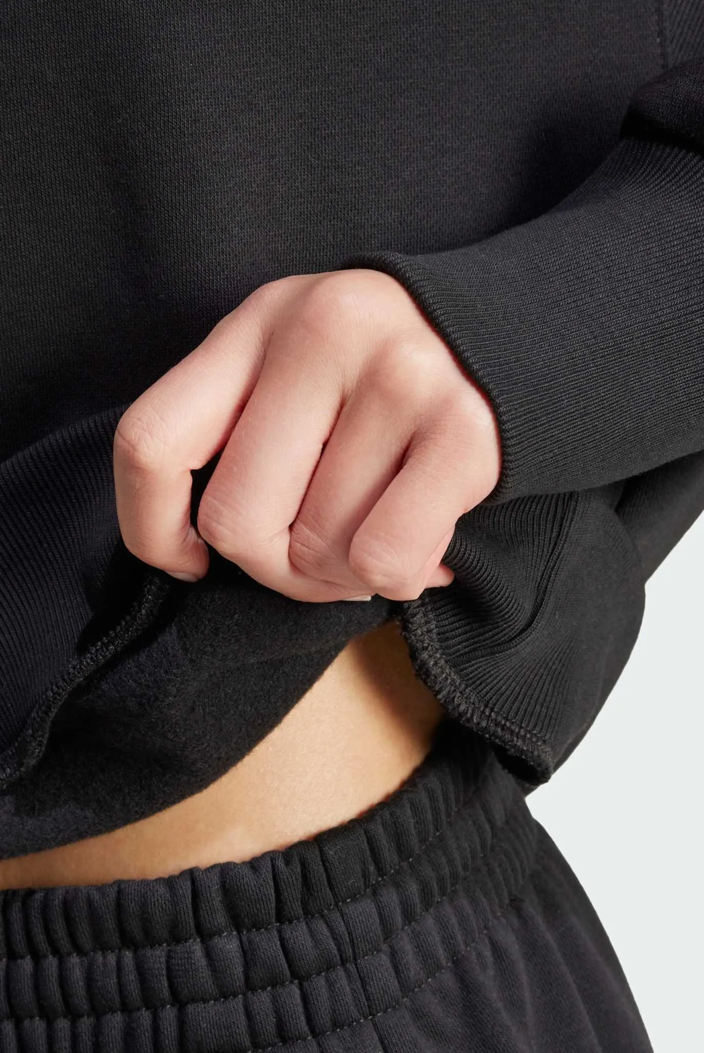 Женский черный свитшот ALL SZN Fleece Loose 5